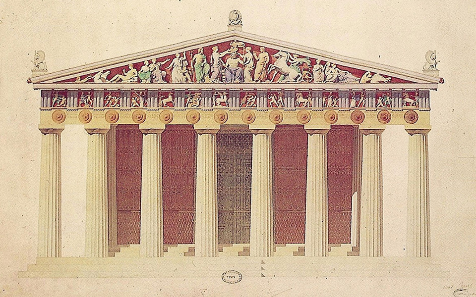 The Parthenon in Color: Shades of the Amazons
