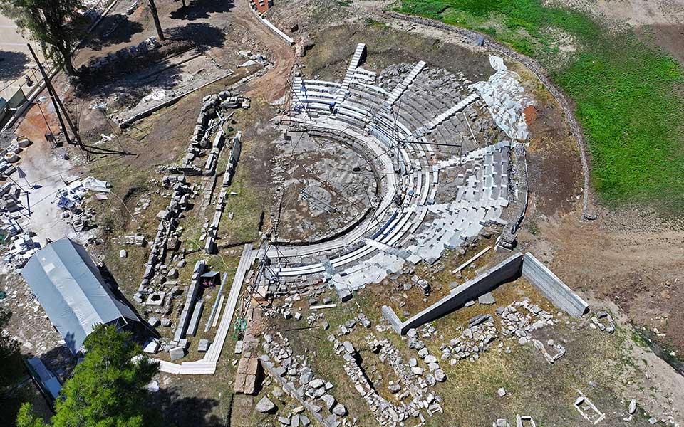 Orchomenos, Boeotia: The Village that Rebuilt Its Ancient Theater